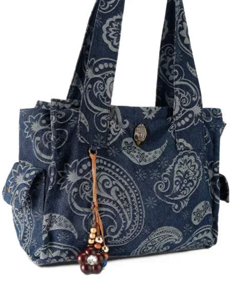 Shopper torbica Kurt Geiger London plava