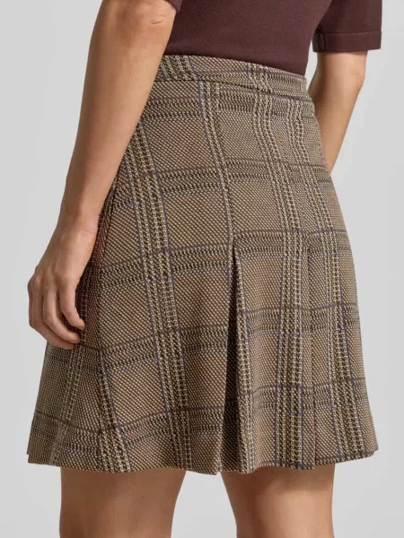 Spódnica mini z dodatkiem z zakładkami typu boks pleat Rich & Royal