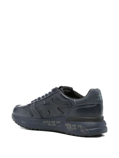 Fűzős csipkés sneaker Premiata kék