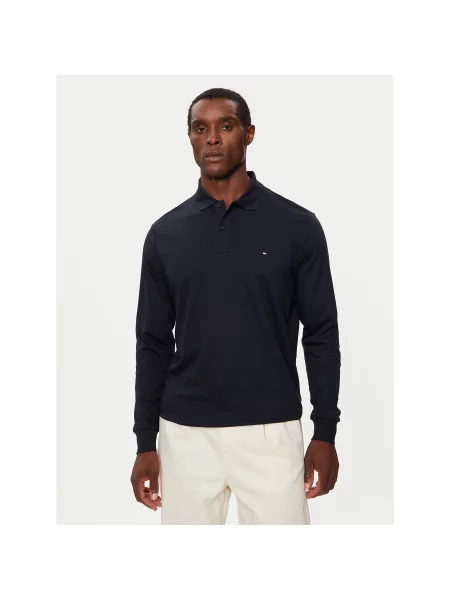 Tommy Hilfiger Polo majica Mornarsko Regular Fit modra