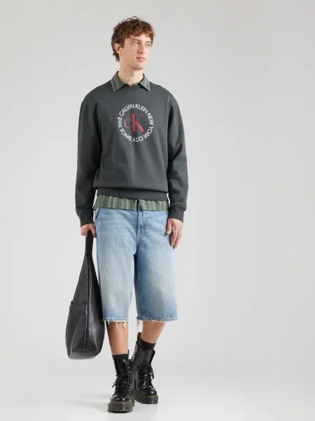 Palton Calvin Klein Jeans alb