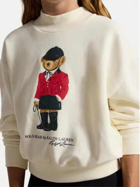 Polo Ralph Lauren Pulóver Krém Boxy Fit
