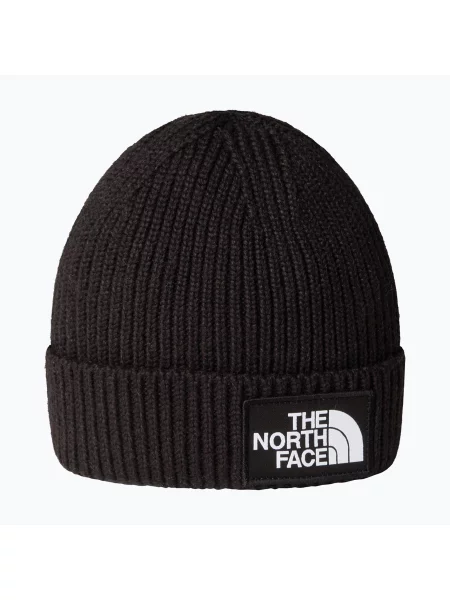 Gyerek téli sapka The North Face Baby Logo Box Beanie tnf black. Méret: Y fekete