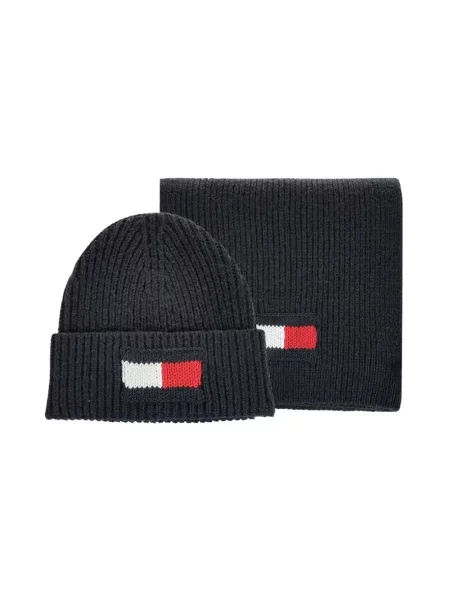 Czapka Tommy Hilfiger czarna