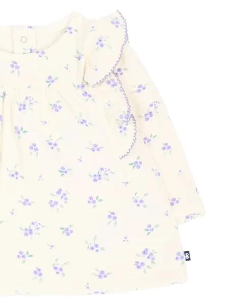 Bluzka dziecięca Petit Bateau biała