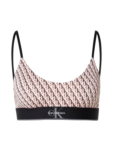 Calvin Klein Underwear Sutien gri / roz / negru alb