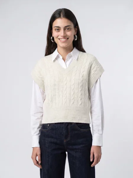 Vestă Only bej
