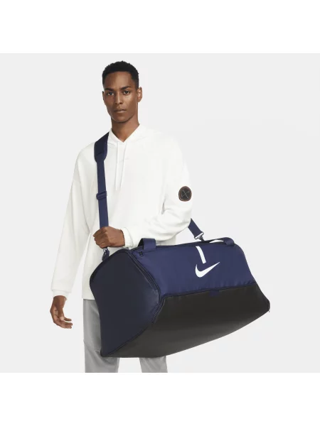 Torba treningowa Nike Academy Team Duffle L 95 l midnight navy/black/white biała