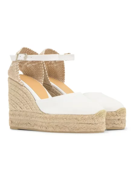 Espadryle Castaner białe
