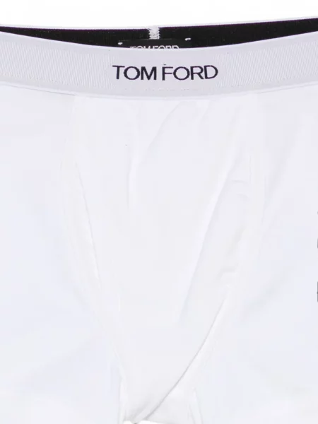 Boxeri Tom Ford cu autograf alb