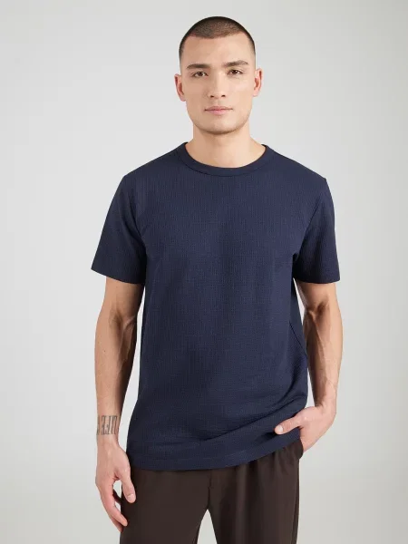 SELECTED Tricou SLHLEANDER noapte albastru