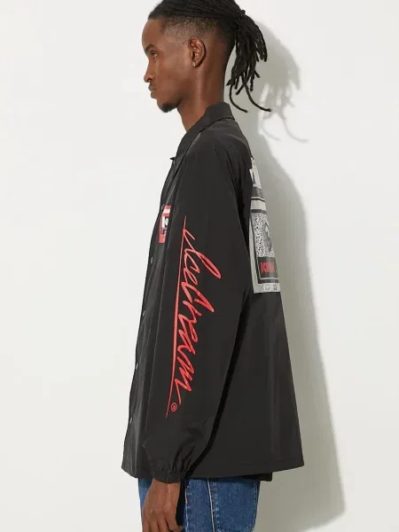 Μπουφάν ICECREAM Ictv Coach Jacket μαύρο