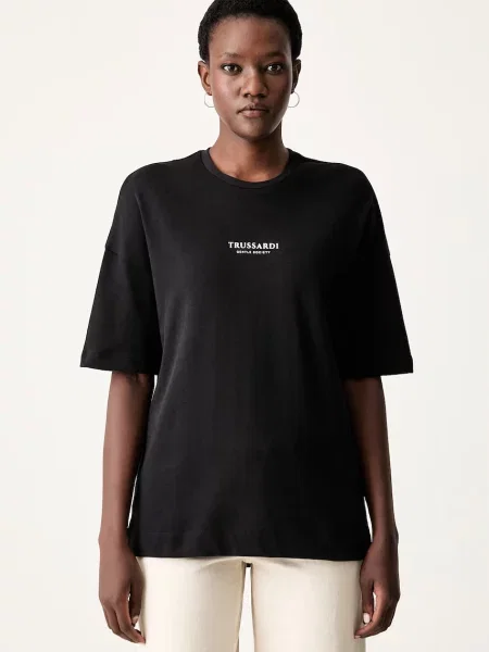 Trussardi tricou pentru femei din negru