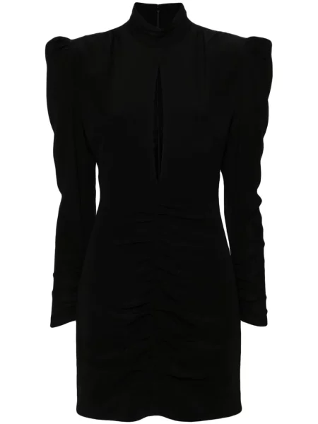 Rochie Alessandra Rich de mătase negru