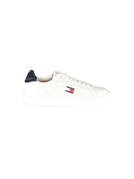 Sneakersy Tommy Hilfiger skórzane białe