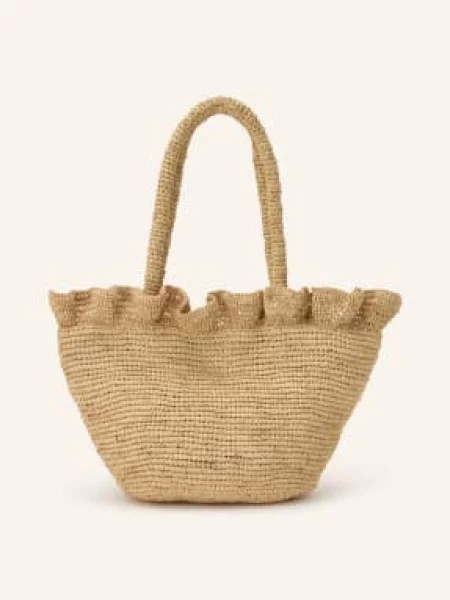 Loeffler Randall Shopperka Cyrus beige beżowa