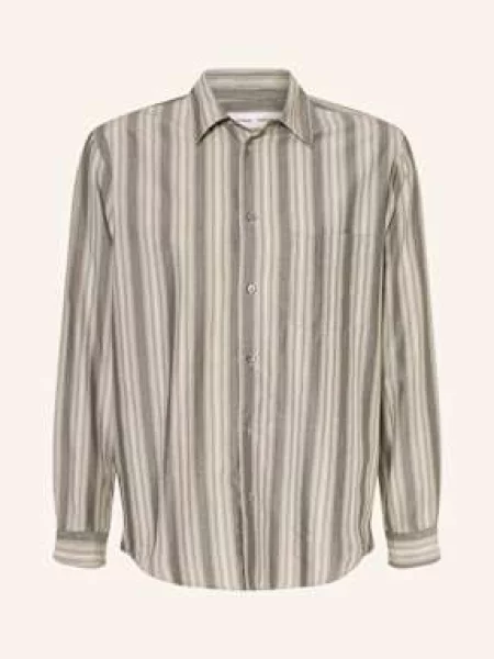 Samsøe Samsøe Košile Saryan J Regular Fit tmavě šedá / světle šedá bílá