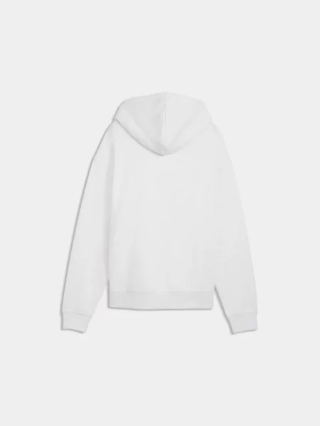 Худи Puma с лого белое