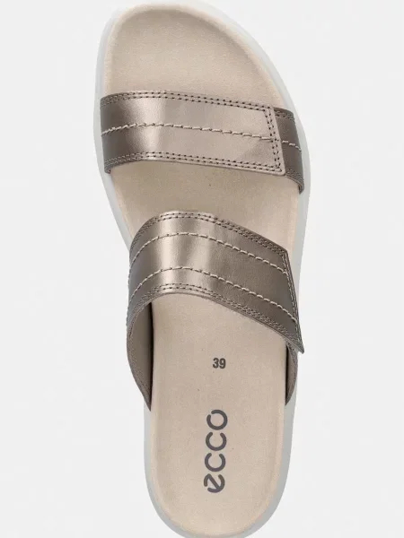 Ecco papucs női bőr Soft Sandal W bézs
