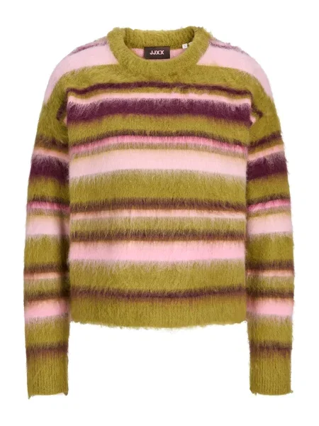 JJXX Pulover JXCALISTA stuf / lila / roz pastel verde