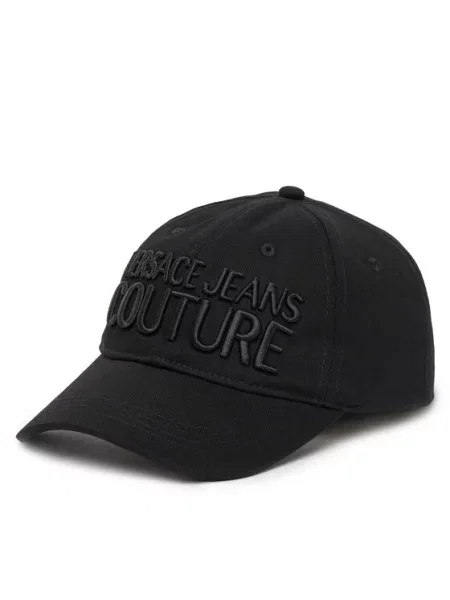 Kapa s šiltom Versace Jeans Couture črna