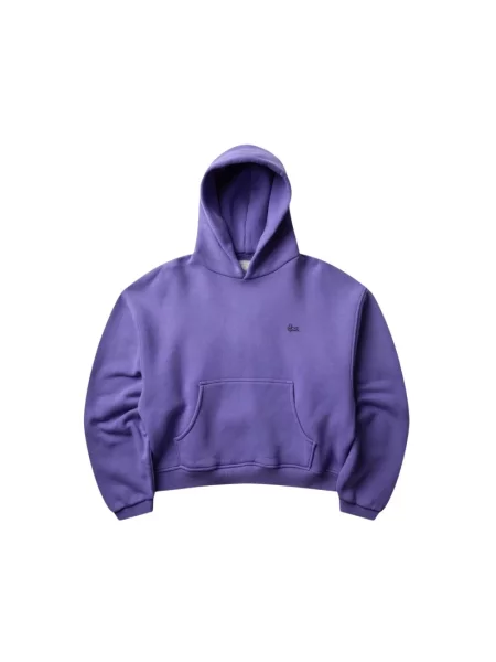 Bluza z kapturem Erl fioletowa