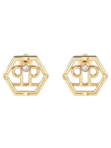Fülbevaló PHILIPP PLEIN Hexagon Arany