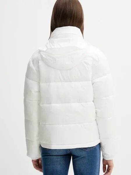 Tommy Jeans Geacă de iarnă alb