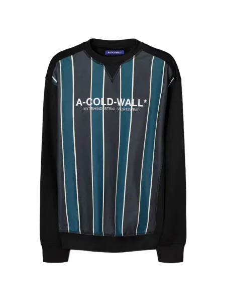 Pulover A-cold-wall* cu dungi cu imagine negru