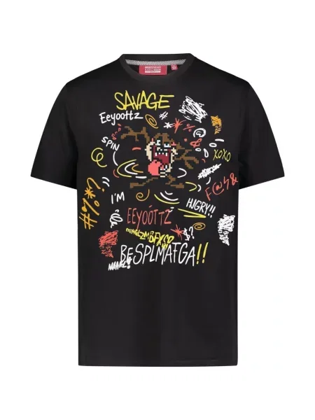 Tricou Mostly Heard Rarely Seen 8-bit cu imagine negru