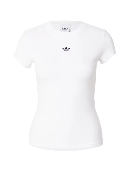 ADIDAS ORIGINALS Tricou ESS negru alb