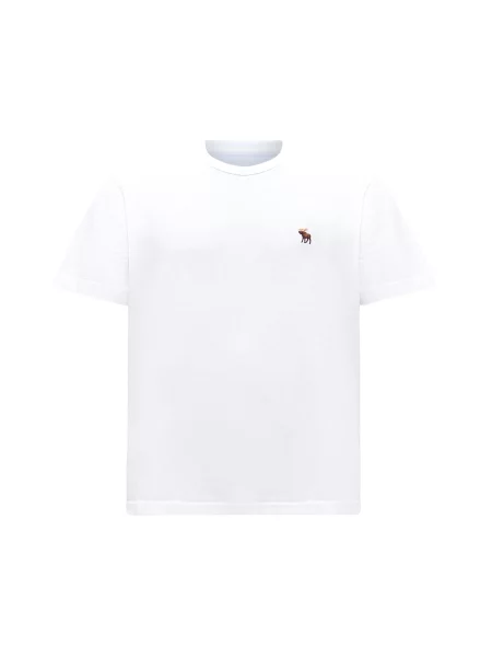 Abercrombie & Fitch Tricou EVERYDAY ESSENTIAL' alb