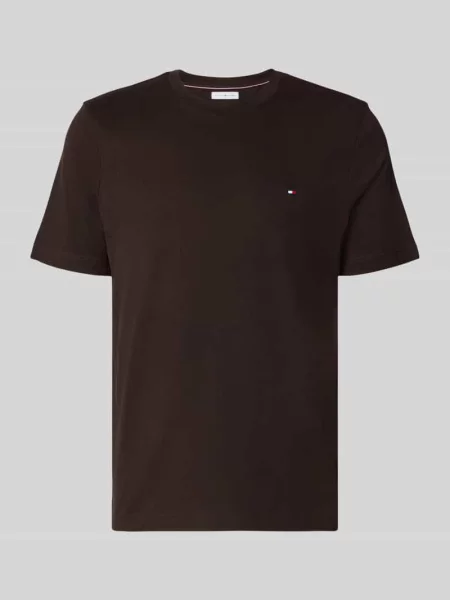 T-shirt o kroju regular fit z czystej bawełny Tommy Hilfiger