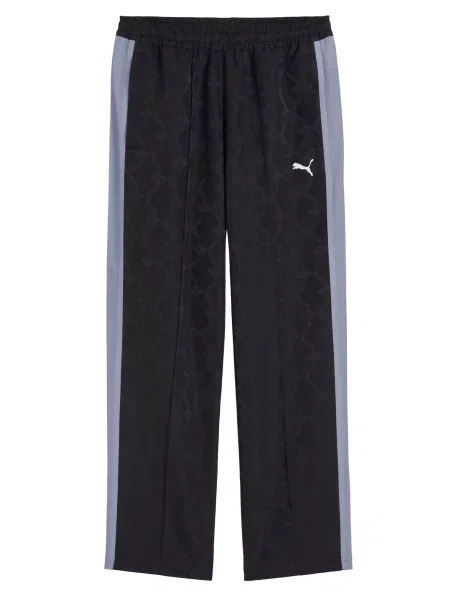 PUMA Pantaloni sport mov deschis negru