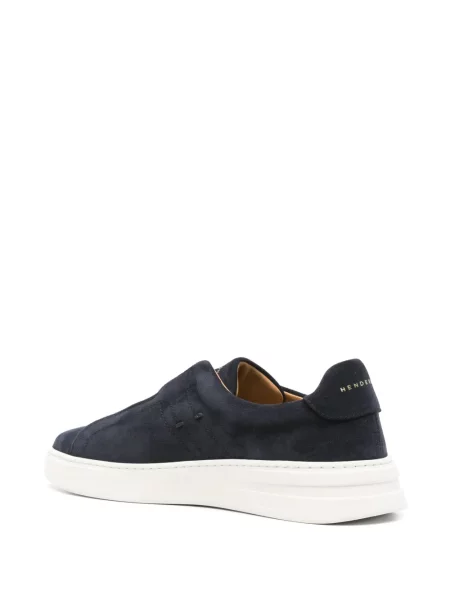 Szarvasbőr sneaker Henderson Baracco kék