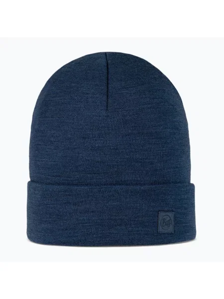 Textilné doplnky Buff Merino Heavyweight Beanie modrá
