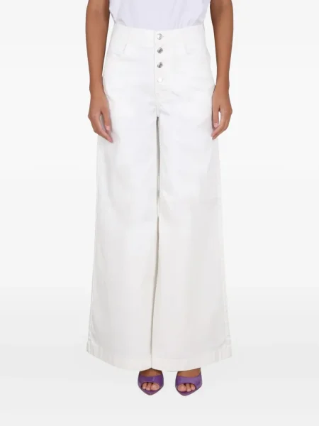 Pantaloni Department 5 alb