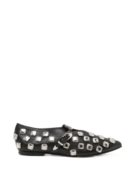 Pantofi cu toc Toga Pulla cu cataramă negru