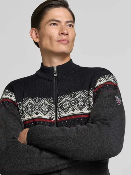 Kurtka o kroju regular fit z czystej wełny model Moritz' Dale Of Norway