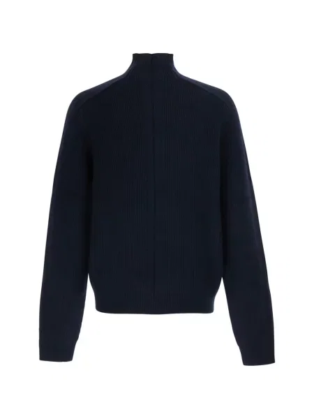 Πλεκτή ζακέτα Emporio Armani μπλε