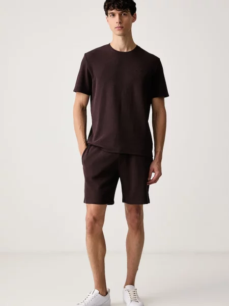BOSS шорти loungewear з бавовною Waffle Shorts