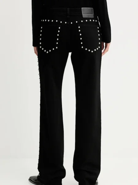 IRO jeans medium waist THESS negru