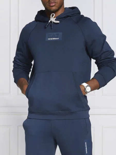 Толстовка Ea7 Emporio Armani синя