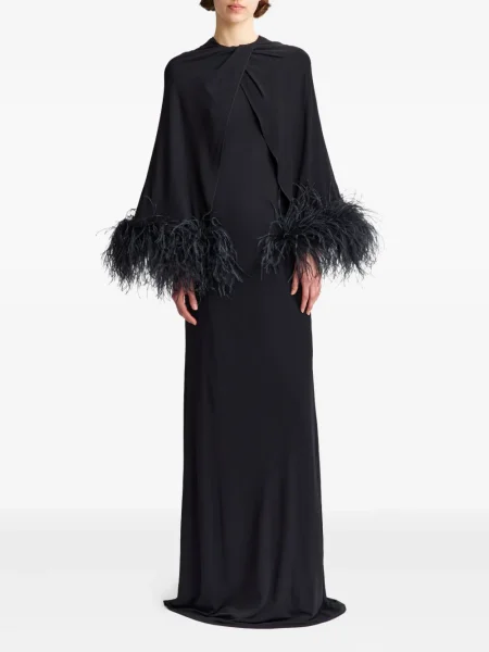 Rochie 16arlington cu pene negru