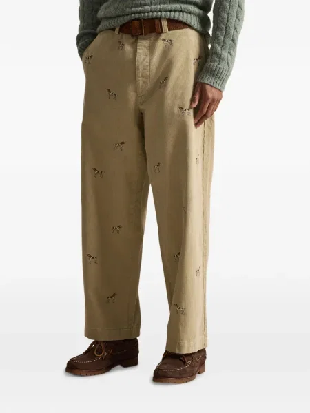 Μικρός κάλτσες Polo Ralph Lauren με κέντημα από ζέρσεϋ μπλε