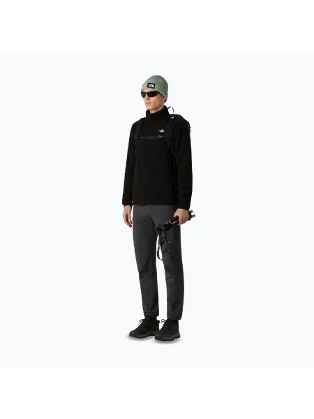 Fleecová mikina The North Face Glacier Fleece black černá