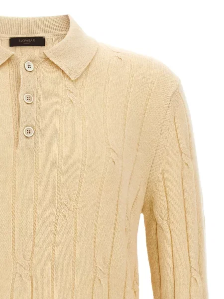 Tricou polo Zanone tricotate