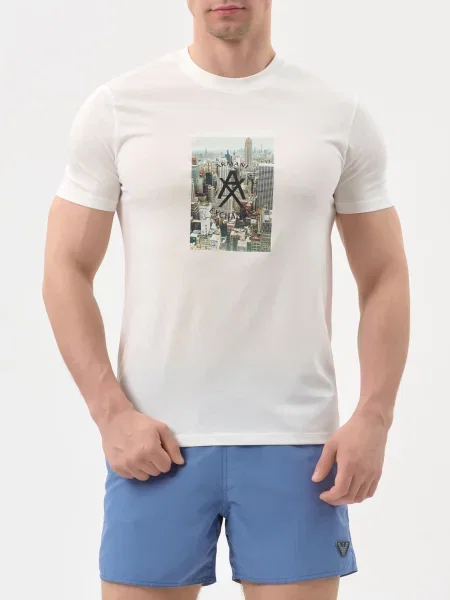 Футболка Armani Exchange біла