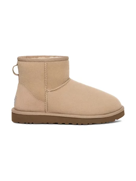 Semišové snehule UGG Classic Mini II béžová