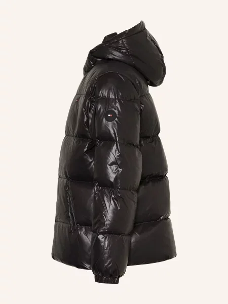 Tommy Hilfiger Péřová Bunda černá